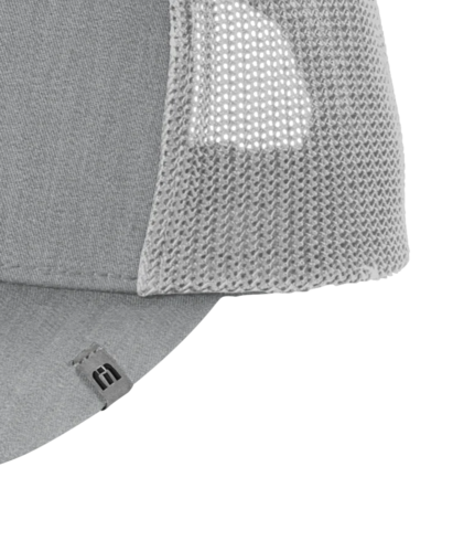 Closeup of a TM1MU423 TravisMathew Cruz Trucker Cap